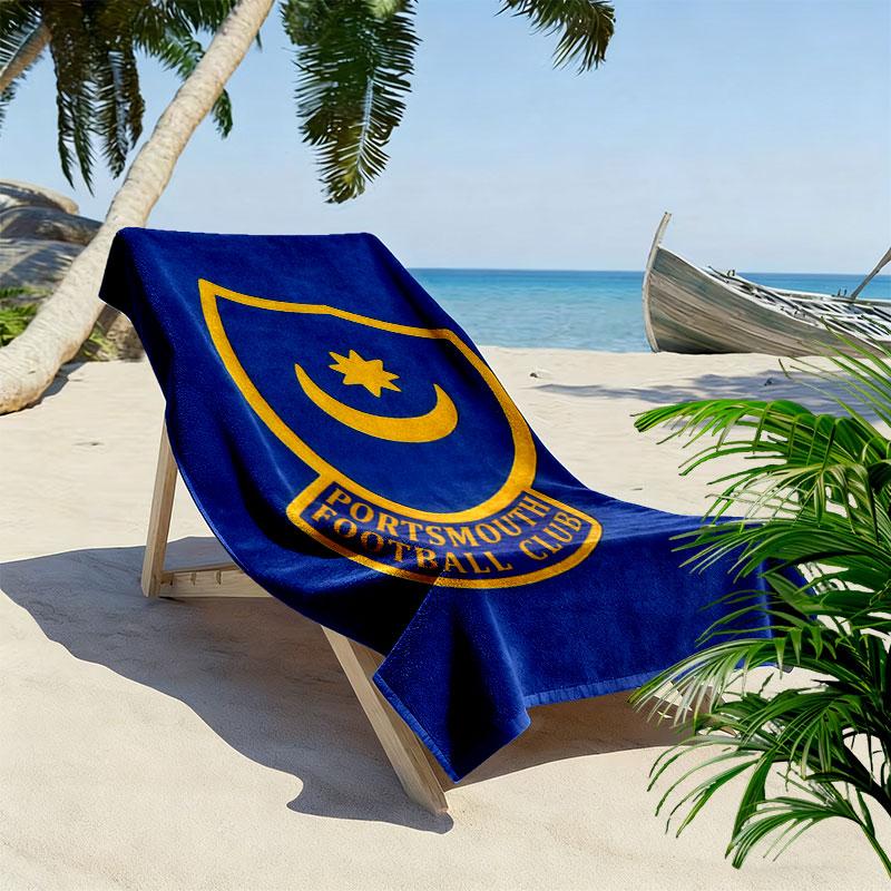 Pompey Beach Towel, Large Soft Quick Dry Towel for Beach Camping Swimming