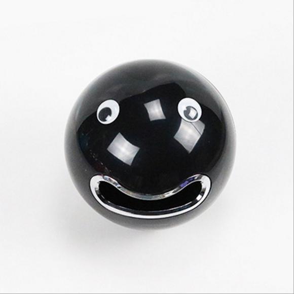 

Настенный туалет и кухня мультфильм водонепроницаемый рулон туалетной бумаги трубка туалетная бумага коробка Emoji Roll чёрный