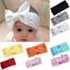 Fascia per Capelli con Fiocco per Bambine Bambini Neonati Fascia Elastica con Fiocco Fascia per la Testa Copricapo