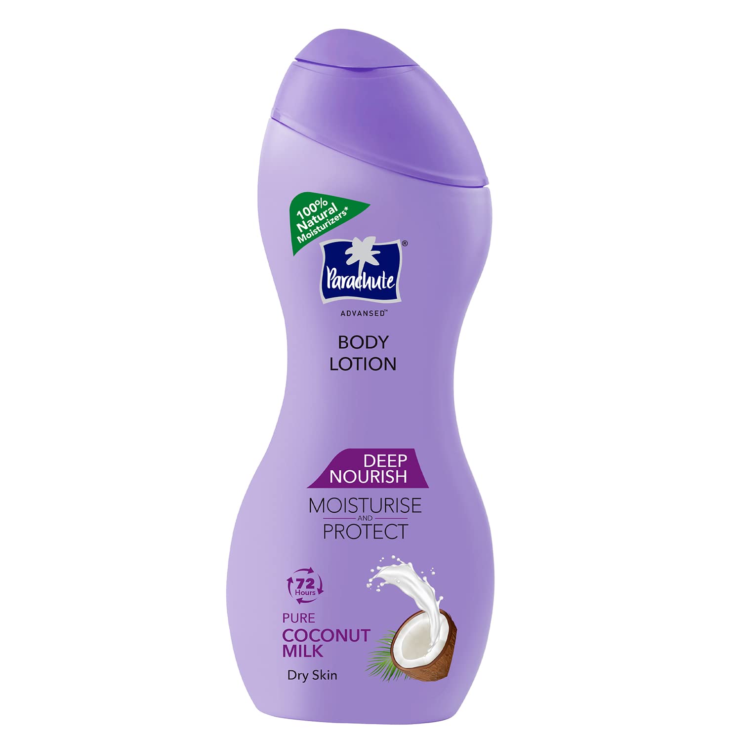 

Лосьон для тела Parachute Advansed Deep Nourish 250 мл Для сухой кожи С кокосовым молоком Увлажнение 72 часа Быстро впитывающийся Не липкий Увлажняющий уход