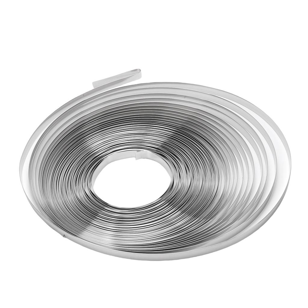 Stainless Steel Strapping Tape 1 2in Width 0.02in Thickness 100ft Length 304 Stainless Steel Banding Strap