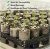 50pcs Non-Woven Seedling Bags Growth Bags Planting Plant Bags Biodegradable Seed Seedling Bags Nursery Growth Bags