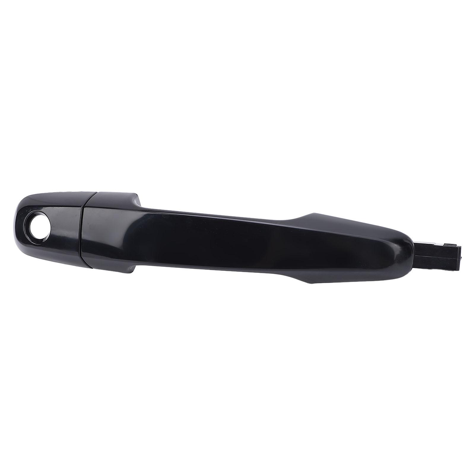 

Outer Door Handle Comfortable Grip Black Scratch Resistant Exterior Door Pull Handle Replacement for Triton L200 2006