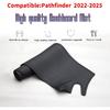 Custom Interior Accessories for Nissan Pathfinder 2022 2023 2024 2025 Leather Center Console Cover Dashboard Cover Dash Cover Mat Pad Balck(Without