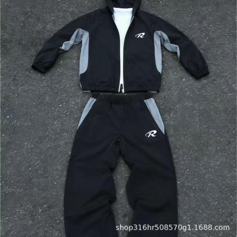 Womens Casual Tracksuit Hooded Zip-Up Top Long Pants Set American Style Sleeve All Sizes XS-6XL Everyday Sports Wear