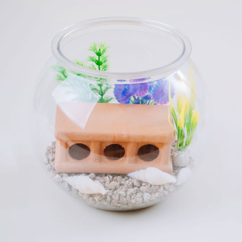 Aquarium Decoration Bricks