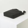 Daks Black House Check Cow Leather Crossbody Bag