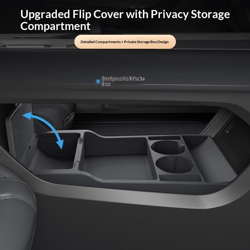 Suitable for 26 Models of Changan Cs75pro Central Control Lower Storage Box 25 Models of X7plus Car Modification Accessories