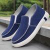 Shoes Men's Casual Shoes Flying Woven Breathable Single Shoes One Pedal Old Beijing Cloth Shoes Large Size Men's Shoes Versatile Canvas Shoes