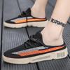 Sommer MeshMode Atmungsaktive Halbslipper für Herren Hohe Qualität Leicht Komfort Baotou Freizeitschuhe Strandspaziergang Outdoor Sneaker