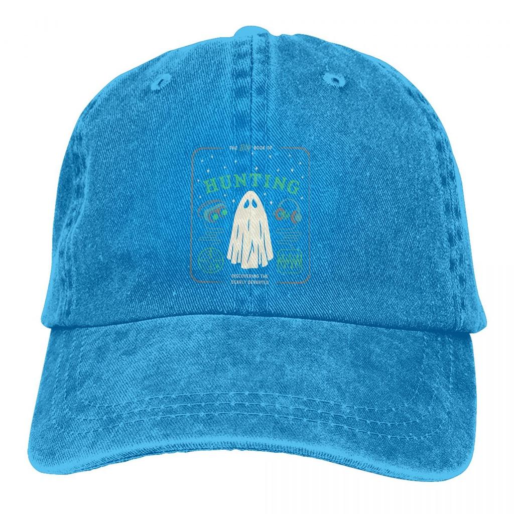 The Big Book Of Ghost Hunting Halloween Baseball Cap Unisex Hats Women Visor Protection Snapback Baphomet Satan Lucifer Caps
