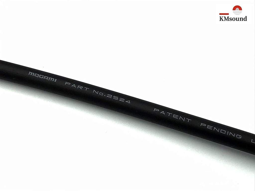 KMsound MOGAMI 2524 30cm Wireless Conversion Extension Patch Cable, L-S Male to Female, Made in Japan