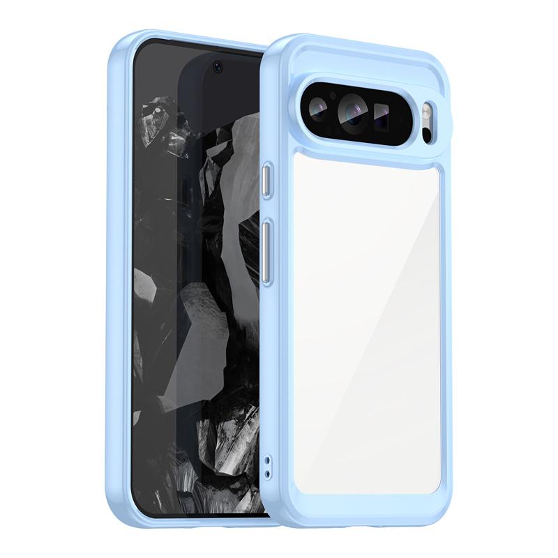 Transparent Colorful TPU Case for Google Pixel 10 9 Pro XL 9A 8A 8 Pro Protective Cover Clear Fundas Coque Capa