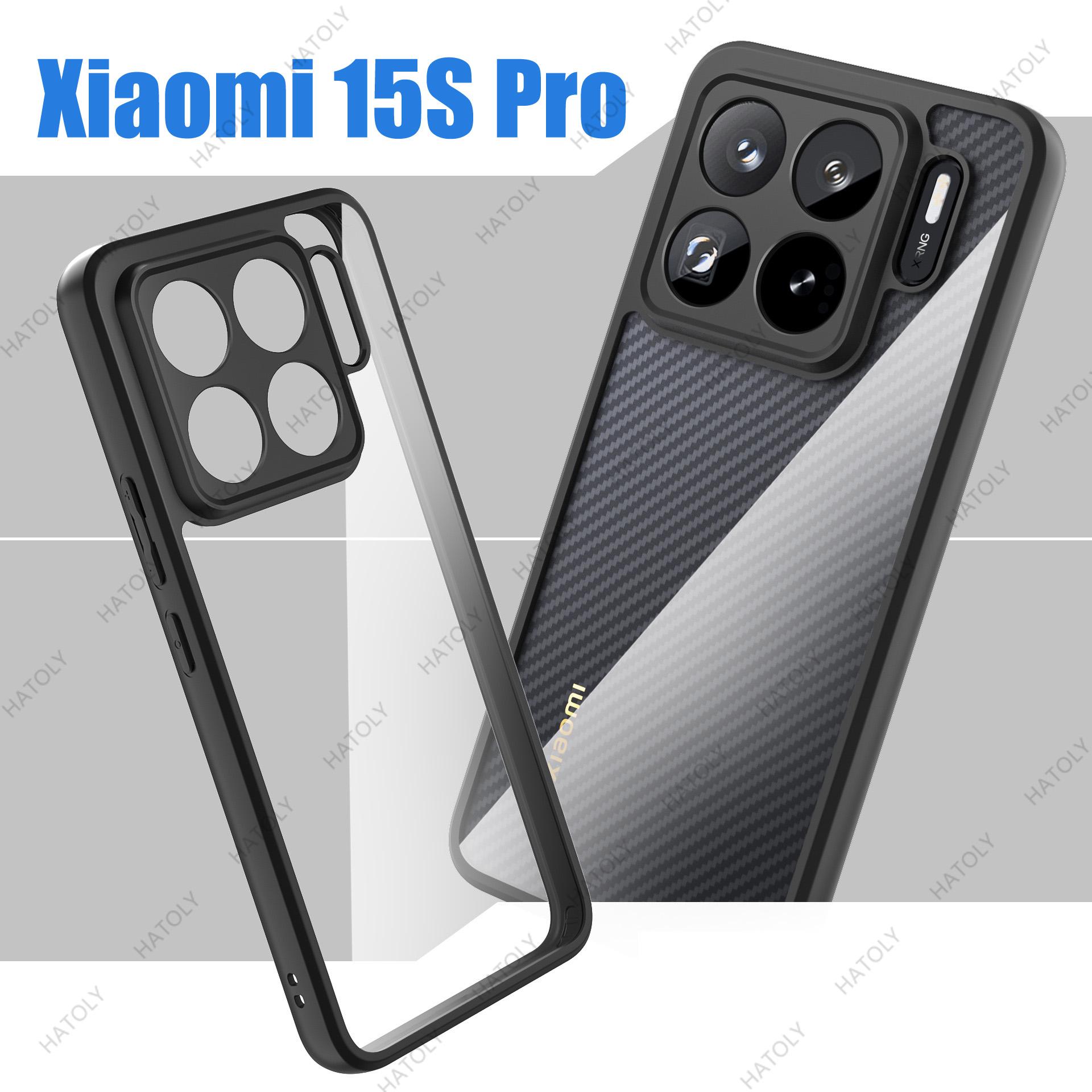 

For Xiaomi 15S Pro Case For Case for Xiaomi 15S Pro Anti-Shockproof phone case Black border Cover For Xiaomi 15S Pro 5G Xiaomi 15s pro чёрный