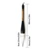 Rhapis Humilis Pole Calligraphy Brush Large Size Writing Brush  Calligraphy Writing