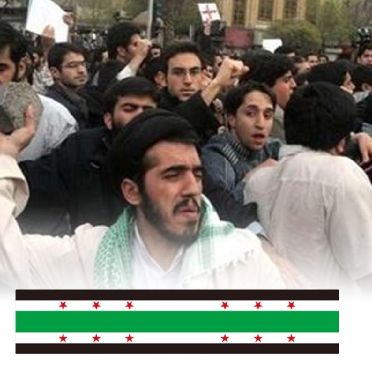 Syrian Arab Republic Scarf Patriotic Banners Event Celebration Neckerchief Cultural Festival Scarf Sports Event Sash