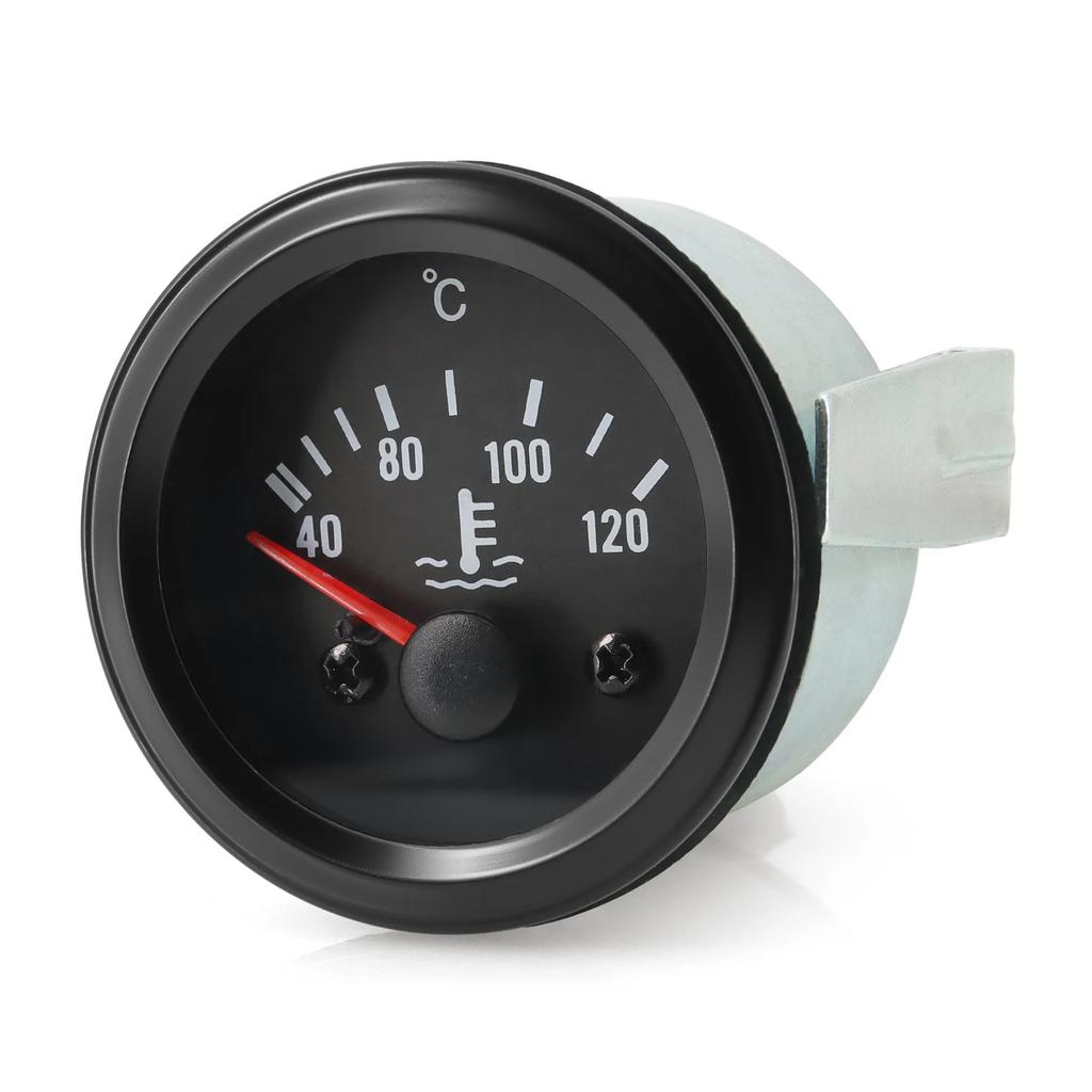 12V 24V 52mm Voltmeter Auto Volts Car Gauge 2" Volt Meters Instrument Voltage Water Temp Gauge 150 Celsius Oil Temp Gauge Press