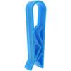 16PCS Garbage Can Clip Plastic Non Slip Fixing Clip Simple Clip Holder Blue 56.8x10.4mm Used for Hotel Restaurant Family Kitchen Garbage Bag Clip