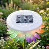 Solarbetriebene künstliche Blumen-Gartenleuchte, dekorative Pflanzenlampe für den Außenbereich mit Solarpanel für Hof, Weg, Rasen, Terrasse