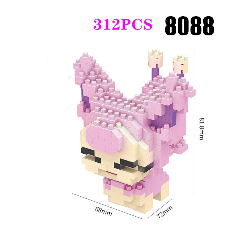 Funny Pokemon Building Blocks Assembly Anime Picachu Charizard Doll Blastoise Bulbasaur Gengar Pokémon Bricks Toy for Kid Gift