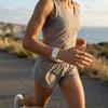 Sparkly Diamond Metal Frame Nylon Elastic Band for Whoop 5.0 Comfortable Replacement Strap for Whoop 5.0 Smart Fitness Tracker
