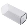 400ml Square Acrylic Cup Reusable Modern Tea Milk Juice Coffee Mug for Home Office UseGray