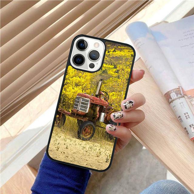 

Farm Vehicle Tractor Coque Shell For iPhone 17 Air 15 16 14 13 12 Pro Max 11 Pro Max Plus Phone Case Cover iPhone 13