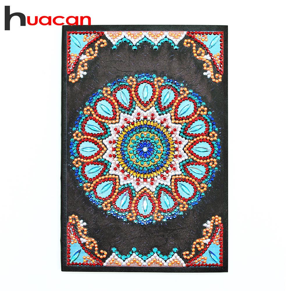 

HUACAN DIY специальная форма алмазная живопись тетрадь дневник 60 страниц A5 тетрадь вышивка бриллиантами вышивка крестиком ремесло подарок