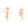 Obitsu Doll 11cm Obitsu Body & Head Articulated Figure 11BD-D01 (Natural)