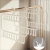 1Pcs Wardrobe Vest, Underwear, Camisole Storage Hanger, Hat Hanger, Multifunctional Hook And Clip Clothes Drying Rack