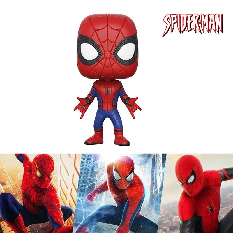 Funko Pop Spider-man Figure Marvel's The Avengers Superhero Collectible Toy