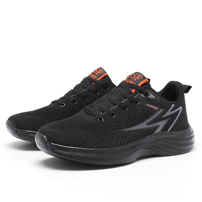 

Новая пара спортивной повседневной обуви Flyweave Мужская обувь Женская обувь Кроссовки Тренд высокая отдача тренировка боковой части тела мужская обувь 44