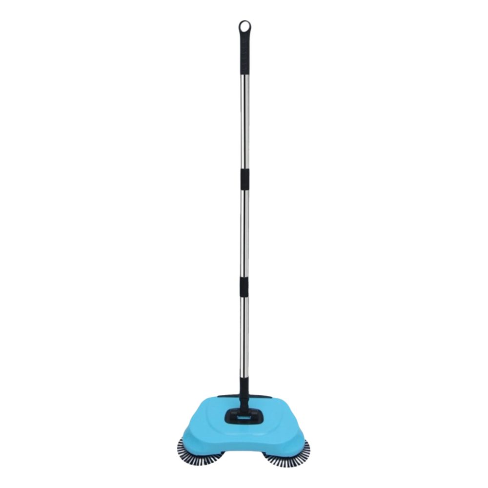 Adjustable Handle Hand Push Sweeper Stainless Steel Handle Carpet Sweeper Loose Debris
