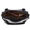 New fashionable portable large bag, soft leather contrasting colors, large-capacity versatile shoulder bag.