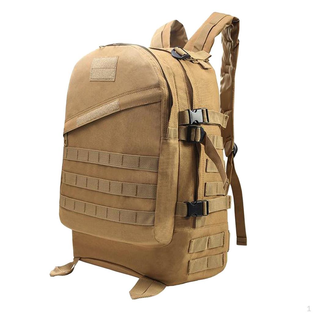 Backpack for Men 40L Rucksack Attachment of Water Bottles, Umbrellas, Shoes