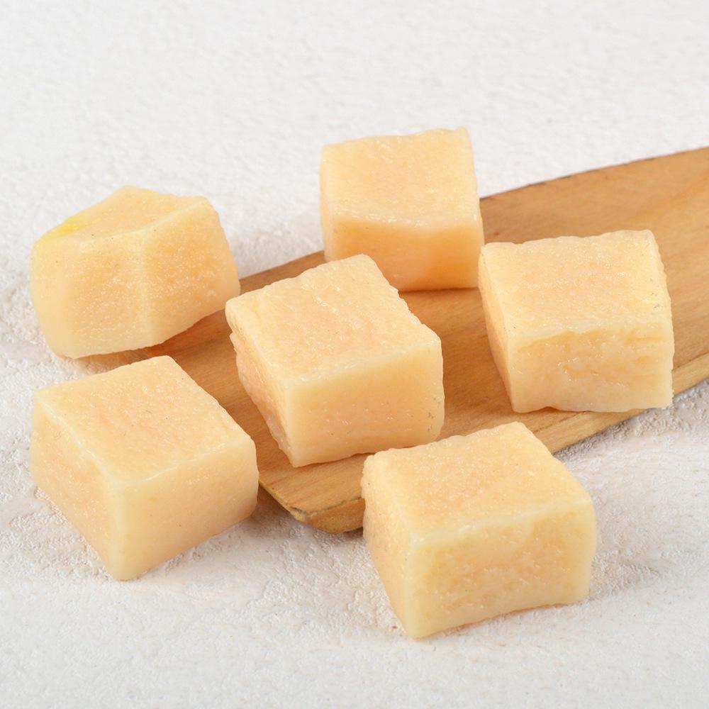 Dragon Fruit, Watermelon & Mango Cubes Model - Cake Decoration & DIY Fruit Salad Toy Accessories.