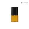 1Ml 2Ml 3Ml 5Ml 10Ml Amber Thin Glass Roll On Bottle Empty Refillable Bottle Sample Test Essential Oil Perfume Vials With Roller