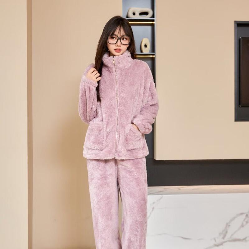 OEING Damen Korallenfleece Halbreißverschluss Thermoset