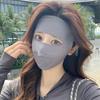 Breathable Thin Cover Sunscreen Mask Full Cover Face Ice Silk UV Protection Mask Sun Protection Traceless Mask Bike Cycling
