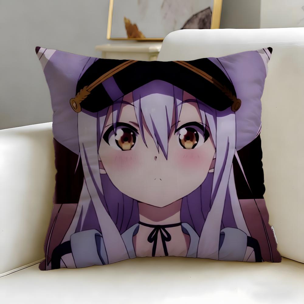 mystery anime ISLAND Cushion Cover Soft  EasyWash Pillow Case  Versatile for Couch Bed Travel and Office