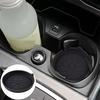 Dessous de verre antidérapant pour voiture, couleur unie, résistant à la chaleur, accessoire d'intérieur de voiture