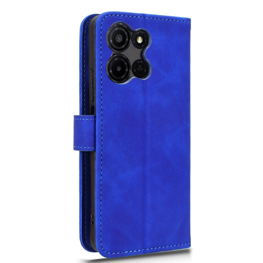 For TCL K33 5G Leather Case Skin Feel Anti Drop Wallet Flip Phone Cover