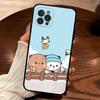 Cute Cartoon Bubu Dudu For iPhone 17 Air 16 Pro Max 15 14 13 12 11 Plus phone Case