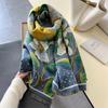 Winter Cashmere Scarf Pashmina Fashion Floral Print Thickened Scarf Women Warm Shawl Wraps Bufandas Poncho High Quality