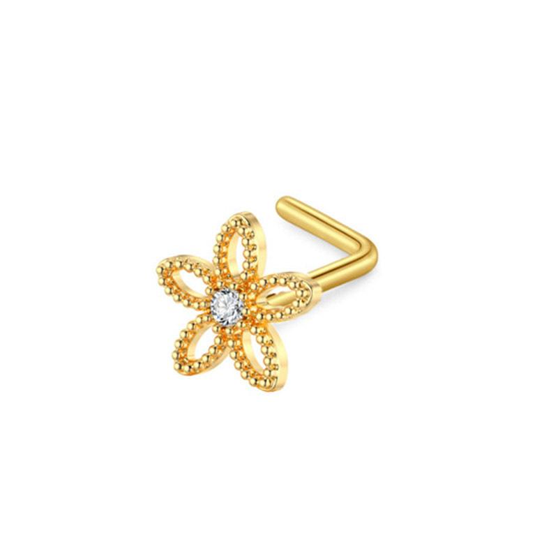 Push L Ring Beneweds Aaa Aaa Poilllar Nasal Nasal Ring Øredobber Stranging smykker