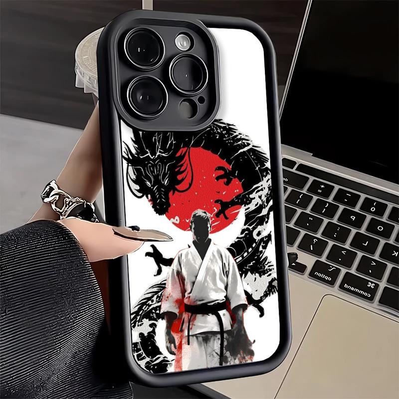 Taekwondo Kungfu Desgin Phone Case for iPhone 16 17 Air 16E 15 Pro Max 14 Plus 13 12 Mini Capa Soft Shell Silicone Funda
