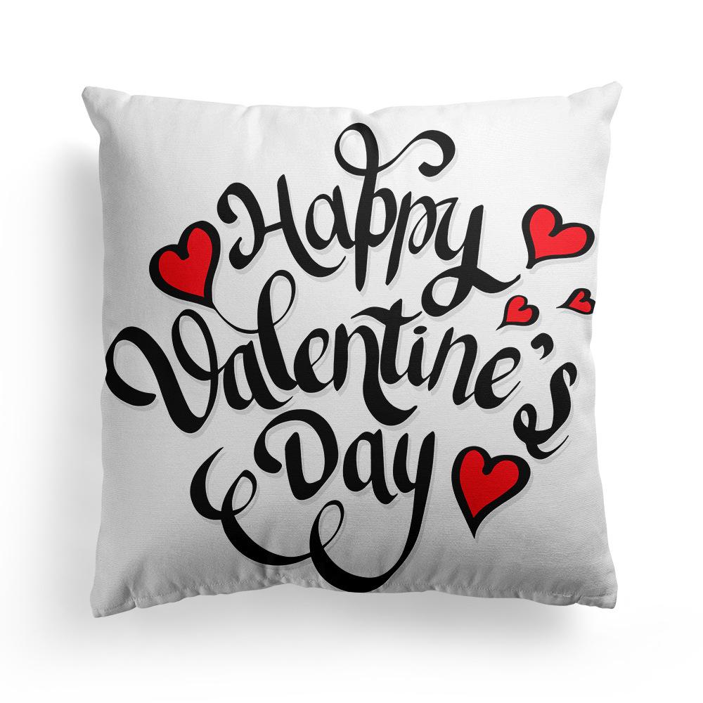 Nowa poszewka na poduszkę na Walentynki, nordycka poduszka walentynkowa i poszewka na poduszkę
