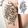 Hochwertige temporäre Rosen-Tattoos für Arm und Wade – Europäischer & Amerikanischer Stil