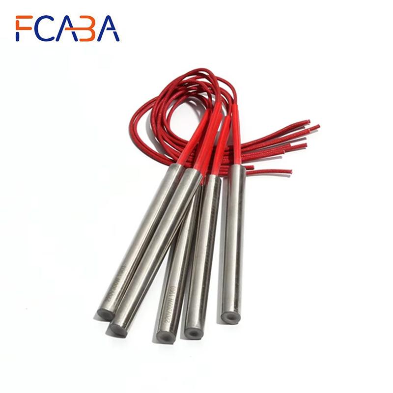 5PCS 20mm 80~95mm 201SUS Tubular Cartridge Heater 110/220/380V Electric Heating Pipe 400/410/420/450/470W Resistance Element