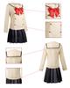 Kita Ikuyo Cosplay with Wig Guitar Vocal Bocchizarok Cosplay Costume Full Set Costume Adult Costume Cultural Festival Ikuyo Wig [Kamizu Ryohin] (Kita